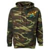 Unisex Camo Fleece Hoodie Sweatshirt Thumbnail