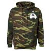 Unisex Camo Fleece Hoodie Sweatshirt Thumbnail