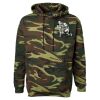 Unisex Camo Fleece Hoodie Sweatshirt Thumbnail