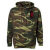 Unisex Camo Fleece Hoodie Sweatshirt Thumbnail