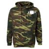 Unisex Camo Fleece Hoodie Sweatshirt Thumbnail