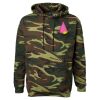 Unisex Camo Fleece Hoodie Sweatshirt Thumbnail