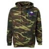 Unisex Camo Fleece Hoodie Sweatshirt Thumbnail