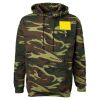 Unisex Camo Fleece Hoodie Sweatshirt Thumbnail