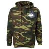 Unisex Camo Fleece Hoodie Sweatshirt Thumbnail