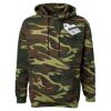 Unisex Camo Fleece Hoodie Sweatshirt Thumbnail
