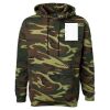 Unisex Camo Fleece Hoodie Sweatshirt Thumbnail