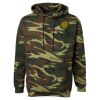 Unisex Camo Fleece Hoodie Sweatshirt Thumbnail