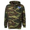 Unisex Camo Fleece Hoodie Sweatshirt Thumbnail