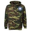 Unisex Camo Fleece Hoodie Sweatshirt Thumbnail