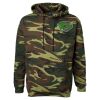 Unisex Camo Fleece Hoodie Sweatshirt Thumbnail