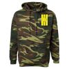 Unisex Camo Fleece Hoodie Sweatshirt Thumbnail