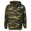 Unisex Camo Fleece Hoodie Sweatshirt Thumbnail