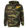 Unisex Camo Fleece Hoodie Sweatshirt Thumbnail