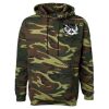 Unisex Camo Fleece Hoodie Sweatshirt Thumbnail