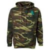 Unisex Camo Fleece Hoodie Sweatshirt Thumbnail