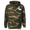 Unisex Camo Fleece Hoodie Sweatshirt Thumbnail