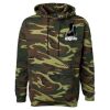 Unisex Camo Fleece Hoodie Sweatshirt Thumbnail