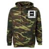 Unisex Camo Fleece Hoodie Sweatshirt Thumbnail