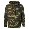 Unisex Camo Fleece Hoodie Sweatshirt Thumbnail