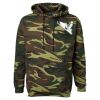 Unisex Camo Fleece Hoodie Sweatshirt Thumbnail