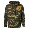 Unisex Camo Fleece Hoodie Sweatshirt Thumbnail