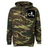 Unisex Camo Fleece Hoodie Sweatshirt Thumbnail