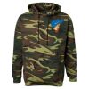 Unisex Camo Fleece Hoodie Sweatshirt Thumbnail