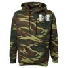 Unisex Camo Fleece Hoodie Sweatshirt Thumbnail