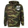 Unisex Camo Fleece Hoodie Sweatshirt Thumbnail