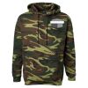 Unisex Camo Fleece Hoodie Sweatshirt Thumbnail