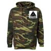 Unisex Camo Fleece Hoodie Sweatshirt Thumbnail