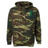 Unisex Camo Fleece Hoodie Sweatshirt Thumbnail
