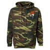 Unisex Camo Fleece Hoodie Sweatshirt Thumbnail