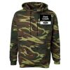 Unisex Camo Fleece Hoodie Sweatshirt Thumbnail