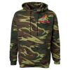Unisex Camo Fleece Hoodie Sweatshirt Thumbnail
