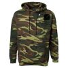 Unisex Camo Fleece Hoodie Sweatshirt Thumbnail