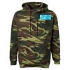 Unisex Camo Fleece Hoodie Sweatshirt Thumbnail