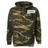 Unisex Camo Fleece Hoodie Sweatshirt Thumbnail