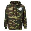 Unisex Camo Fleece Hoodie Sweatshirt Thumbnail