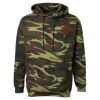 Unisex Camo Fleece Hoodie Sweatshirt Thumbnail