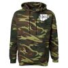 Unisex Camo Fleece Hoodie Sweatshirt Thumbnail