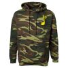 Unisex Camo Fleece Hoodie Sweatshirt Thumbnail