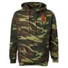 Unisex Camo Fleece Hoodie Sweatshirt Thumbnail
