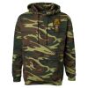 Unisex Camo Fleece Hoodie Sweatshirt Thumbnail