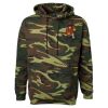 Unisex Camo Fleece Hoodie Sweatshirt Thumbnail