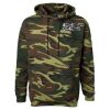 Unisex Camo Fleece Hoodie Sweatshirt Thumbnail