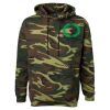 Unisex Camo Fleece Hoodie Sweatshirt Thumbnail
