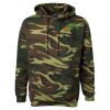Unisex Camo Fleece Hoodie Sweatshirt Thumbnail