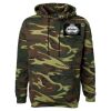 Unisex Camo Fleece Hoodie Sweatshirt Thumbnail